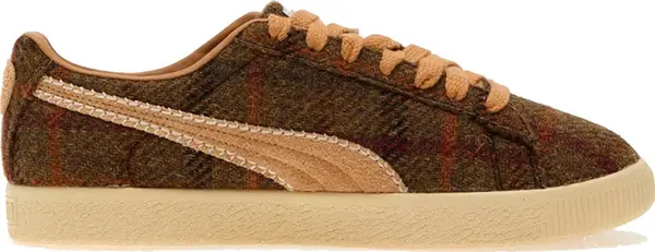Puma PUMA Clyde Harris Tweed Мъже - Спортни обувки Puma - Кафяв - 398512-02-4.5 - Size: 4.5