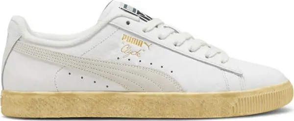 Puma PUMA Clyde Vintage Мъже - Спортни обувки Puma - Бял - 394687-04-7.5 - Size: 7.5