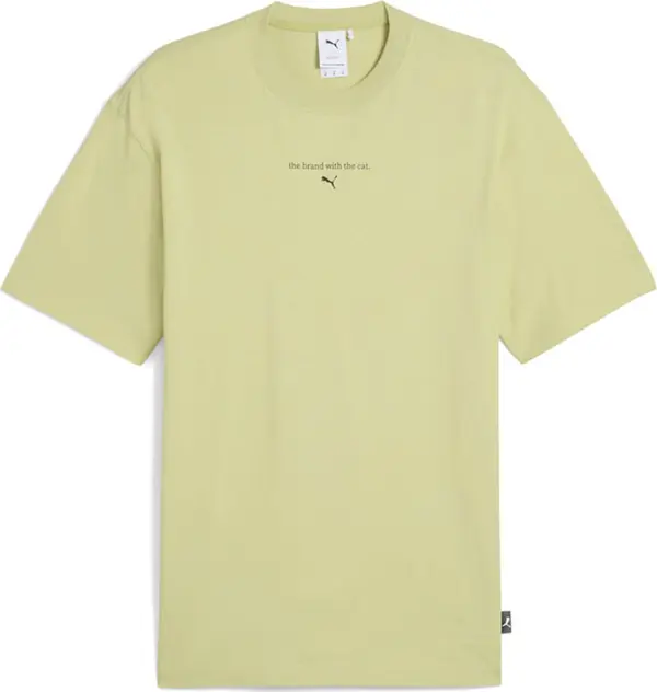 Puma Puma GRAPHICS The Puma Cat Tee Мъже - Тениски Puma - Зелен - 629411-37-S - Size: S