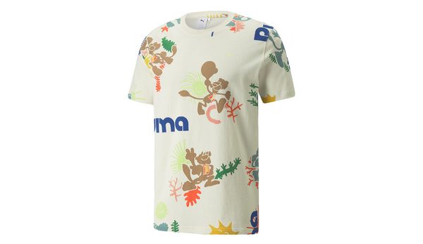 Puma Puma Adventure Planet Printed Men's Tee
