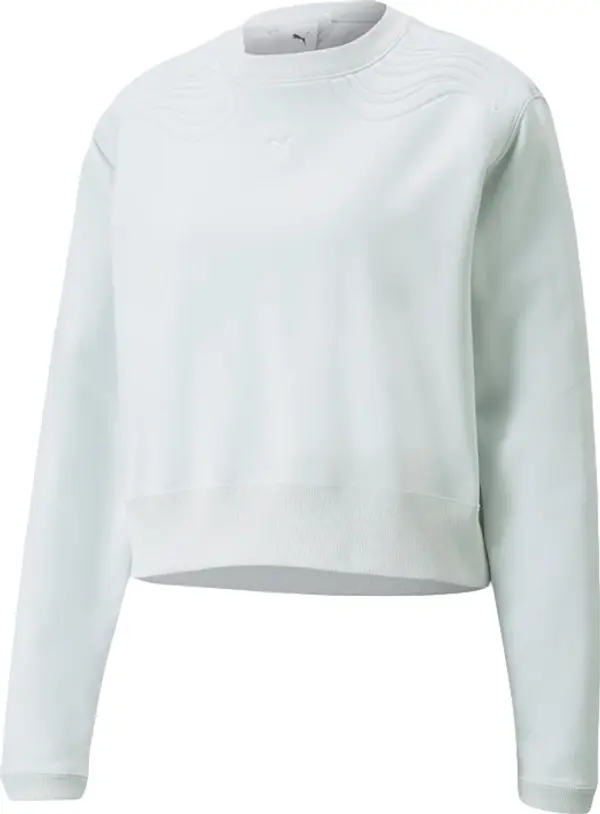 Puma Puma Snow Tiger Boxy Crew Neck Women's Sweater Жени - Суитшърти и блузи с качулка Puma - Син - 533474_62-M - Size: M