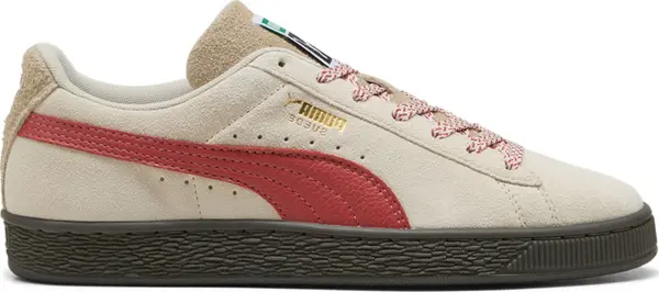 Puma Puma Suede Fuzzy Unisex - Спортни обувки Puma - Бял - 403227-02-9 - Size: 9