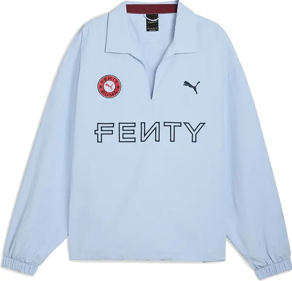 Puma Puma x Fenty Drill Top Unisex Unisex - Суитшърти и блузи с качулка Puma - Син - 635734-48-M - Size: M