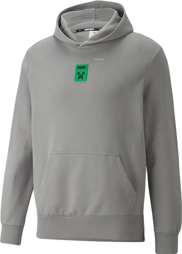 Puma Puma x MINECRAFT Men's Hoodie Мъже - Суитшърти и блузи с качулка Puma - Бял - 534376_76-L - Size: L