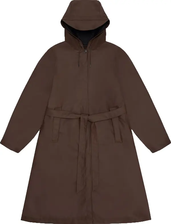 Rains Rains A-Line Longer W Jacket Frame Жени - Якета Rains - Светло кафяв - 12040-23-S - Size: S