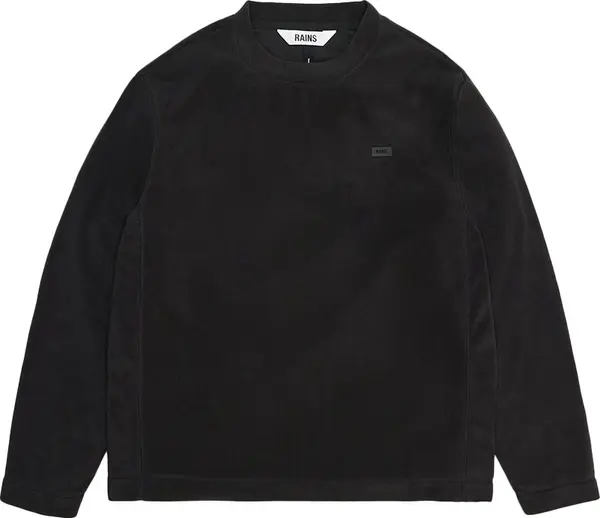 Rains Rains Addis Fleece Crewneck Мъже - Суитшърти и блузи с качулка Rains - Черен - 21550-01-XL - Size: XL