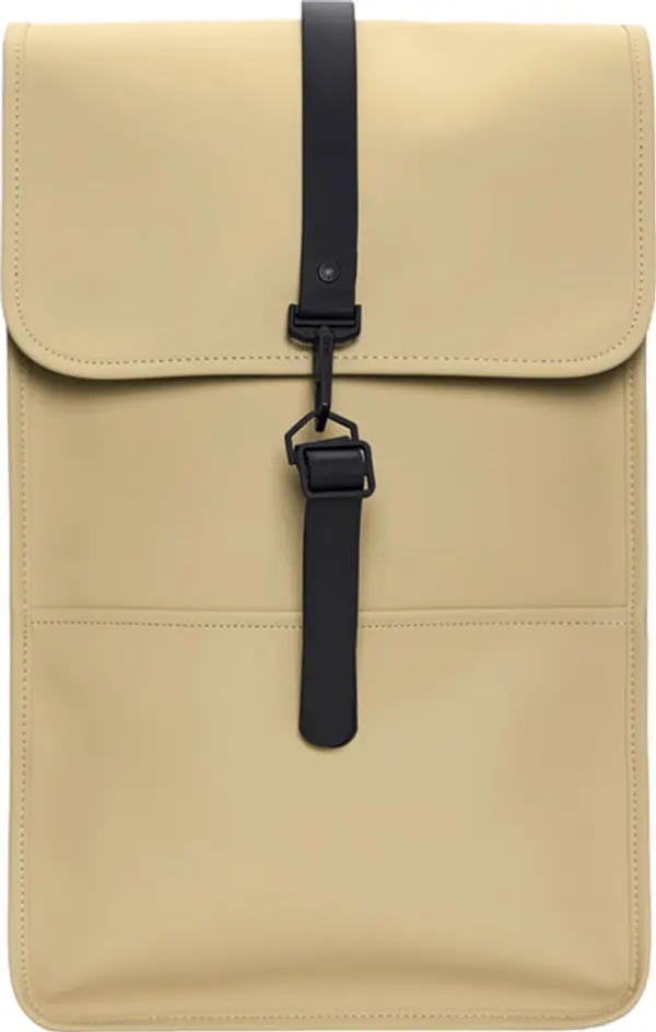 Rains Rains Backpack Sand Unisex - Раници и чанти Rains - Светло кафяв - 13000-24-One-size - Size: One size