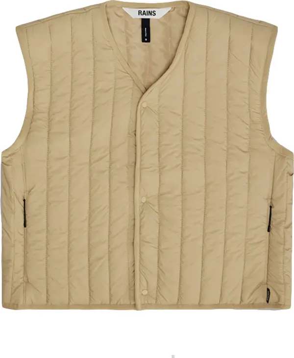 Rains Rains Banja Short Liner W Vest Sand Жени - Якета Rains - Светло кафяв - 21650-24-L - Size: L