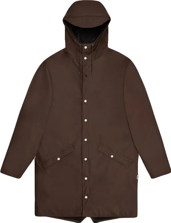 Rains Rains Long Jacket Frame Unisex - Якета Rains - Кафяв - 12020-23-L - Size: L