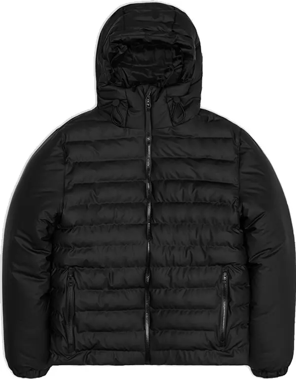 Rains Rains Trekker Hooded Jacket Unisex - Якета Rains - Черен - 15110-01-S - Size: S