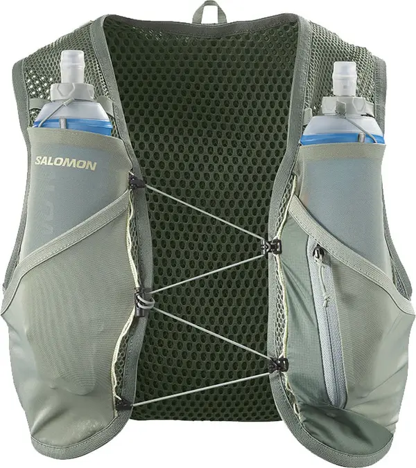 Salomon Salomon Active Skin 8 Set Unisex - Раници и чанти Salomon - Зелен - LC2178000-XS - Size: XS