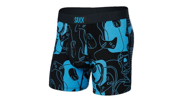 Saxx Saxx Ultra Boxer Brief What To Play- Black