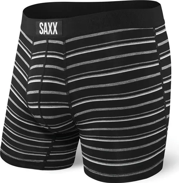 Saxx Saxx Vibe Boxer Brief Black Coast Stripe Мъже - Бельо Saxx - Черен - SXBM35BCO-XS - Size: XS