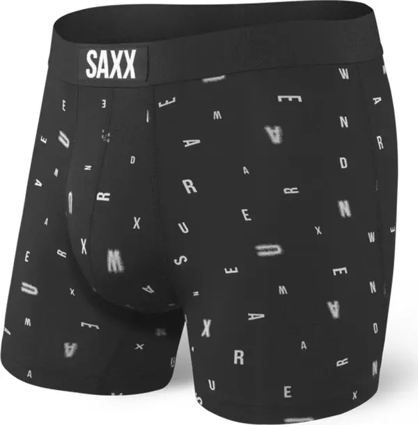 Saxx Saxx Vibe Boxer Brief Black Eye Chart  Мъже - Бельо Saxx - Черен - SXBM35BEY-S - Size: S
