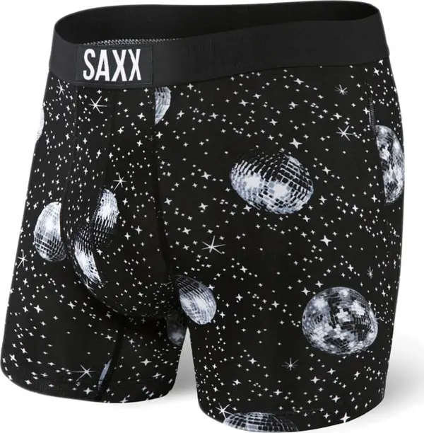Saxx Saxx Vibe Boxer Brief  Мъже - Бельо Saxx - Черен - SXBM35_GXB-S - Size: S