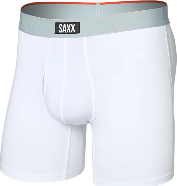 Saxx Saxx Vibe Xtra Soft Comfort Boxer Brief 6" Мъже - Бельо Saxx - Бял - SXVX24F-WHI-L - Size: L