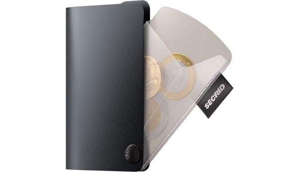 Secrid Secrid Addition Coinpocket Transparent