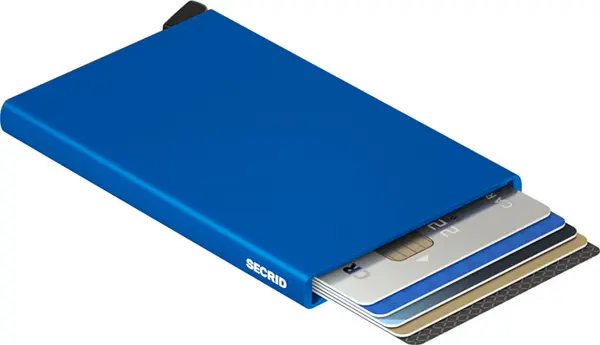 Secrid Secrid Cardprotector Blue Unisex - Портфейли Secrid - Син - C-BLUE-One-size - Size: One size