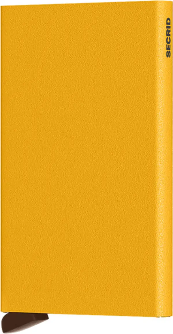 Secrid Secrid Cardprotector Powder Ochre Unisex - Портфейли Secrid - Жълт - CP-Ochre-One-size - Size: One size
