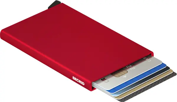Secrid Secrid Cardprotector Red Unisex - Портфейли Secrid - Червен - C-RED-One-size - Size: One size