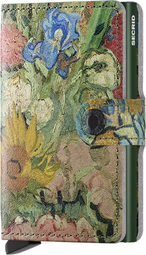 Secrid Secrid Miniwallet Art Bouquet Unisex - Портфейли Secrid - Многоцветен - MAr-Bouquet-One-size - Size: One size