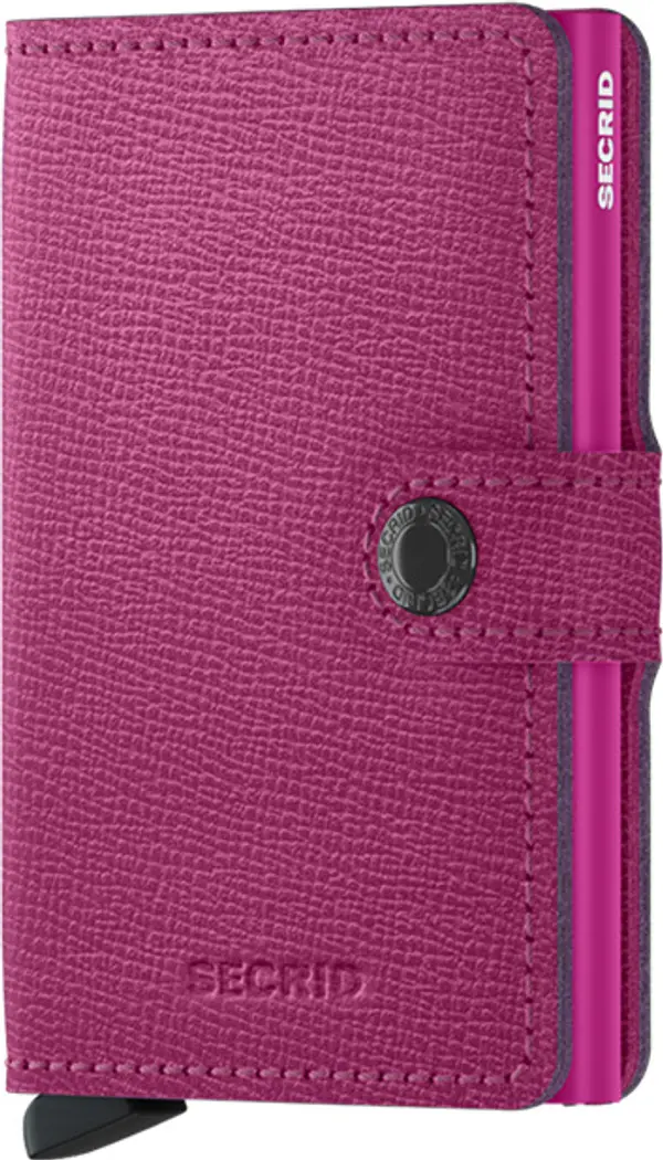 Secrid Secrid Miniwallet Crisple Fuchsia Unisex - Портфейли Secrid - Розов - MC-Fuchsia-One-size - Size: One size