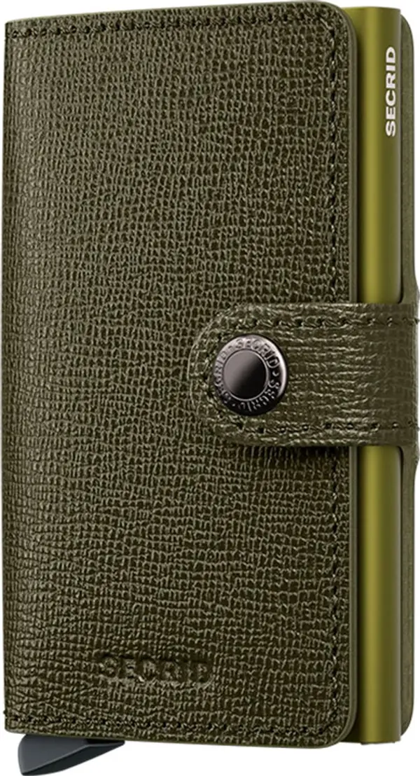 Secrid Secrid Miniwallet Crisple Kelp Unisex - Портфейли Secrid - Зелен - MC-Kelp-One-size - Size: One size