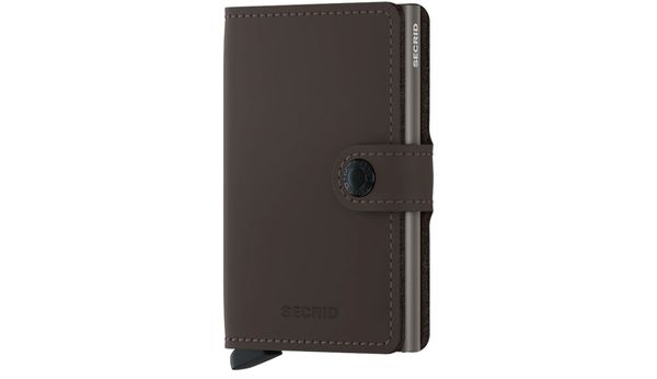 Secrid Secrid Miniwallet Matte Trufﬂe