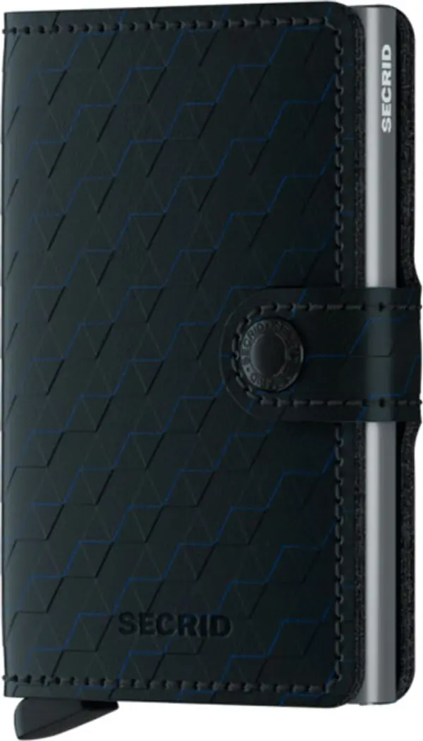 Secrid Secrid Miniwallet Optical Black-Titanium Unisex - Портфейли Secrid - Черен - MOp-Black-Titanium-One-size - Size: One size