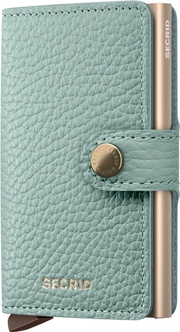 Secrid Secrid Miniwallet Pebble Sea Green Unisex - Портфейли Secrid - Зелен - MPe-Sea-Green-One-size - Size: One size