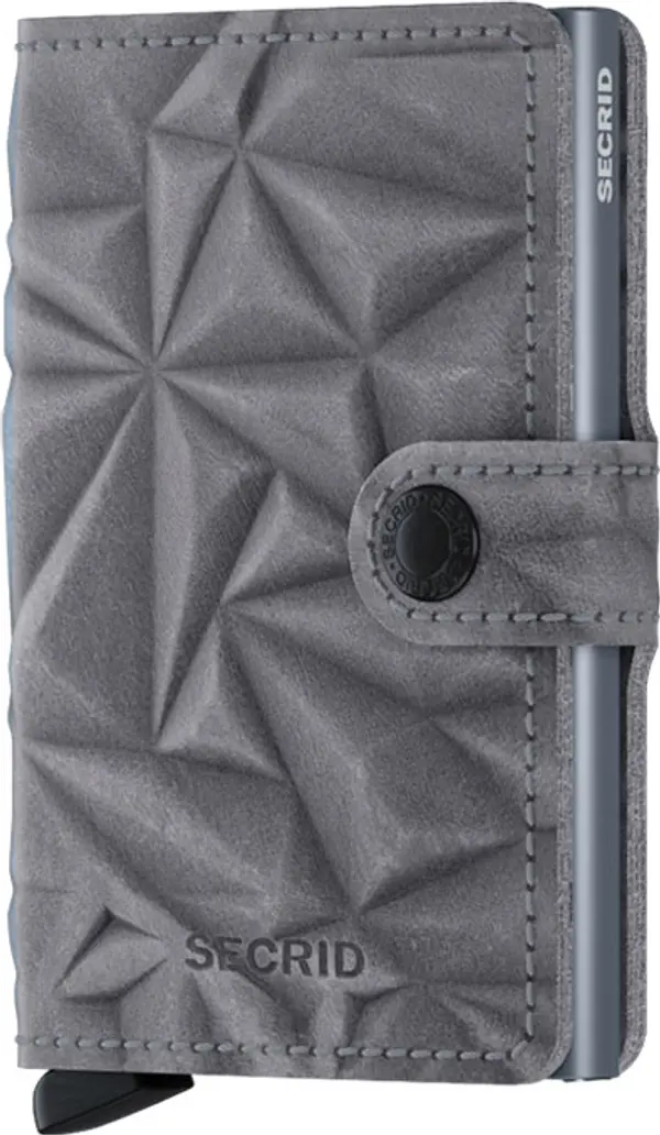 Secrid Secrid Miniwallet Prism Stone Unisex - Портфейли Secrid - Сив - MPr-Stone-One-size - Size: One size