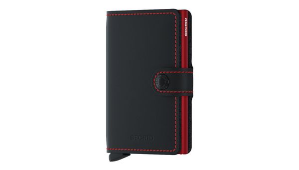 Secrid Secrid Miniwallet Matte Black & Red