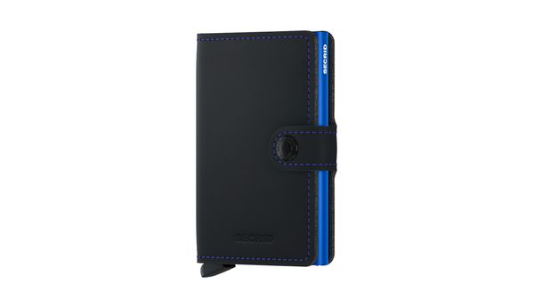 Secrid Secrid Miniwallet Matte Black-Blue