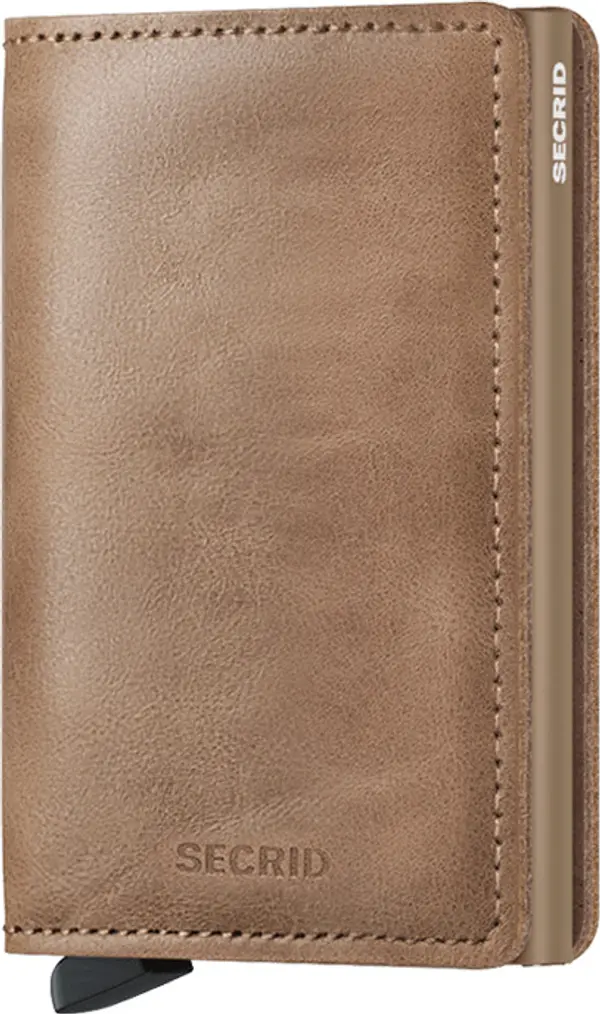 Secrid Secrid Slimwallet Vintage Taupe Unisex - Портфейли Secrid - Светло кафяв - SV-Taupe-One-size - Size: One size