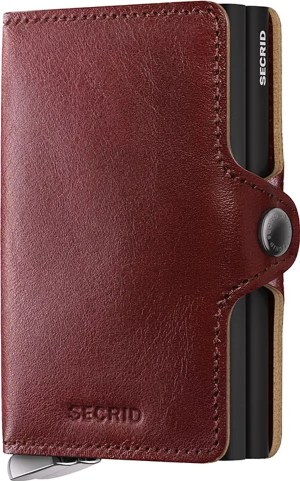 Secrid Secrid Twinwallet Basco Brown Unisex - Портфейли Secrid - Кафяв - TBc-Brown-One-size - Size: One size