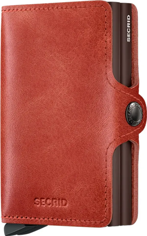 Secrid Secrid Twinwallet Vintage Orange Unisex - Портфейли Secrid - Оранжев - TV-Orange-One-size - Size: One size