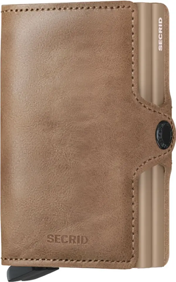 Secrid Secrid Twinwallet Vintage Taupe Unisex - Портфейли Secrid - Кафяв - TV-Taupe-One-size - Size: One size