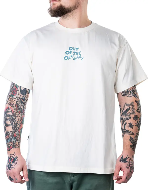 Shooos Shooos Out Of The Ordinary Tee Unisex - Тениски Shooos - Бял - 2025-OOO-S - Size: S