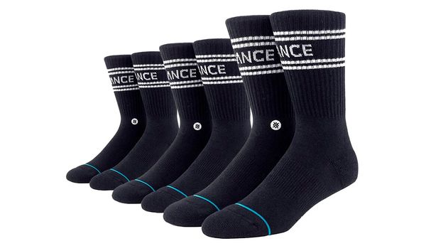 Stance Stance Basic 3 Pack Crew Blk