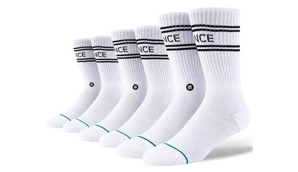 Stance Stance Basic 3 Pack Crew White
