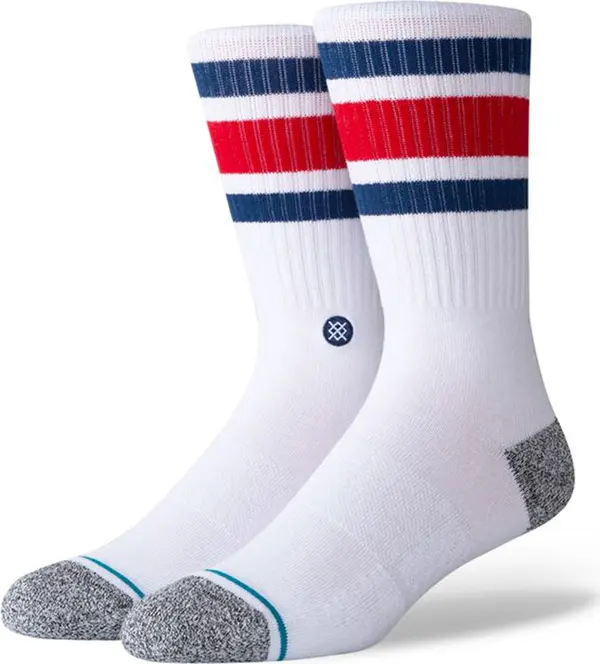 Stance Stance Boyd St Blue Unisex - Чорапи Stance - Бял - A556A20BOS-BLU-M - Size: 5,5-8-(M)