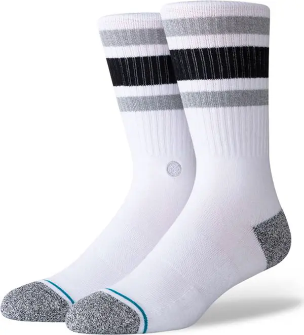 Stance Stance Boyd St White Unisex - Чорапи Stance - Бял - A556A20BOS-WHT-M - Size: 5,5-8-(M)
