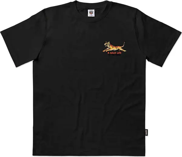 The Dudes The Dudes A Wild Life Classic Premium T-Shirt Мъже - Тениски The Dudes - Черен - 10024402-XL - Size: XL