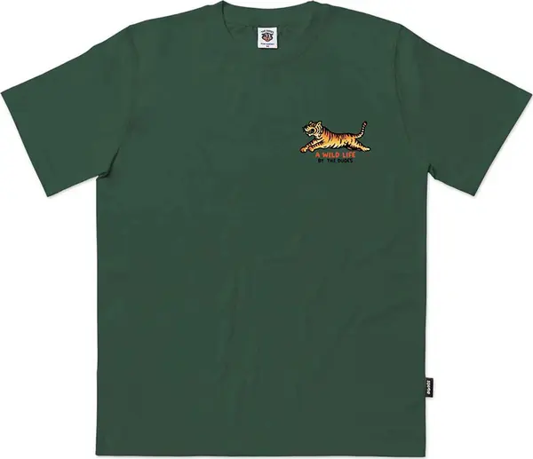 The Dudes The Dudes A Wild Life Classic Premium T-Shirt Мъже - Тениски The Dudes - Зелен - 10024671-M - Size: M