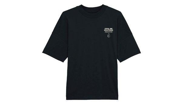 The Dudes The Dudes Cool Ink Premium Oversized T-Shirt Black