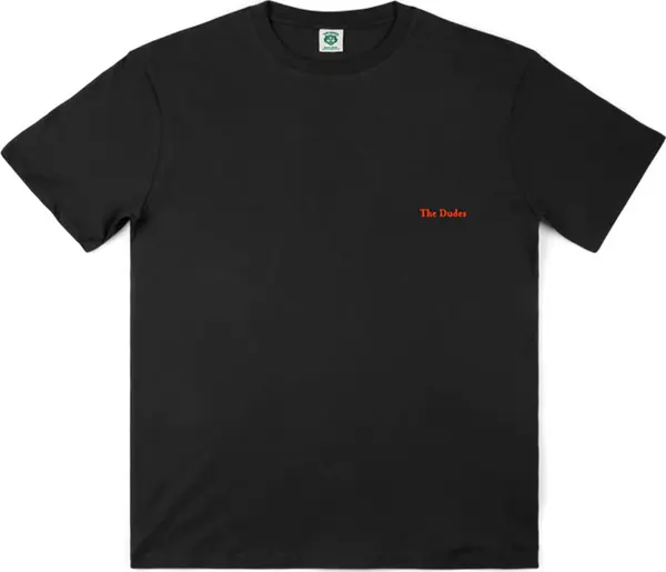 The Dudes The Dudes Dead Hand Classic Premium T-shirt Black Мъже - Тениски The Dudes - Черен - 18602-FW23-M - Size: M