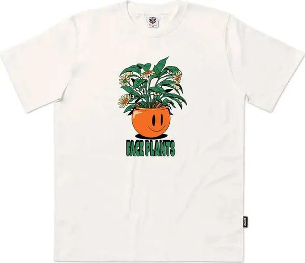 The Dudes The Dudes Face Planter Seasonal T-Shirt Мъже - Тениски The Dudes - Бял - 10004129-M - Size: M