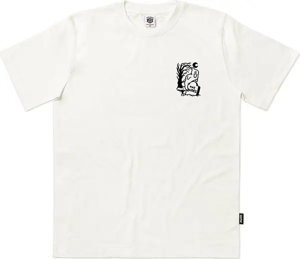 The Dudes The Dudes Ghost Cliff Classic T-Shirt Off White Мъже - Тениски The Dudes - Offwhite - 10029129-M - Size: M