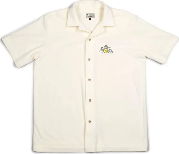 The Dudes The Dudes Leon Hawaiian Shirt Vanilla Мъже - Риза The Dudes - Светло кафяв - 100975-SS24-M - Size: M