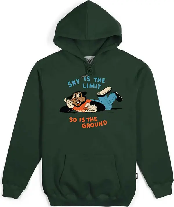 The Dudes The Dudes Limits Seasonal Hoody Мъже - Суитшърти и блузи с качулка The Dudes - Зелен - 10021512-XL - Size: XL